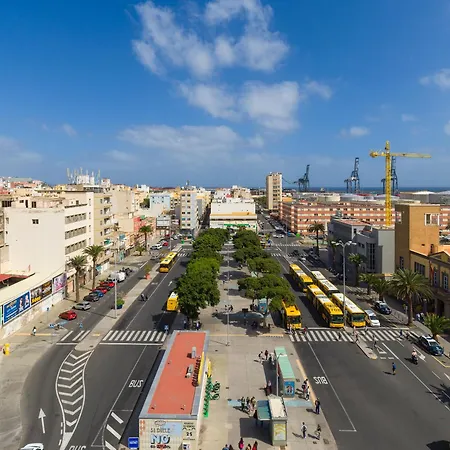 Daire Port View Palmas. A Solo 10 Min De La Playa *